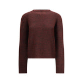 Margiela Bordeaux Fleece Wool Sweatshirt